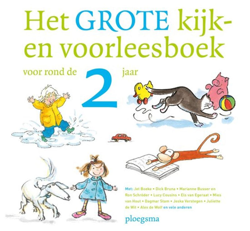 Afbeelding laden in galerijviewer, Grote voorleesboek voor rond de 2 jaar

