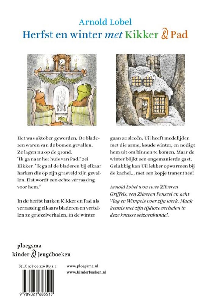Afbeelding laden in galerijviewer, Herfst en winter met kikker en pad. 4+

