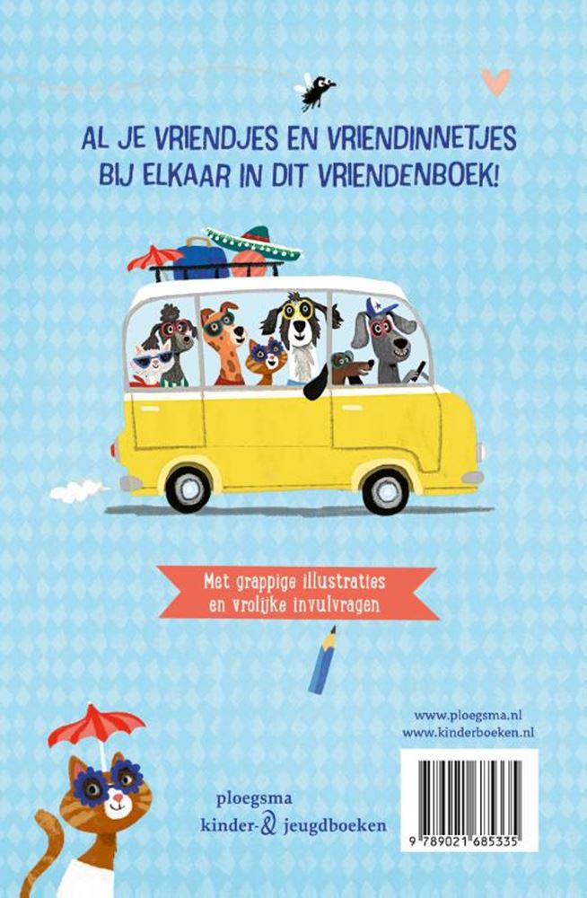 Afbeelding laden in galerijviewer, Mijn vrolijke vriendenboek 6+
