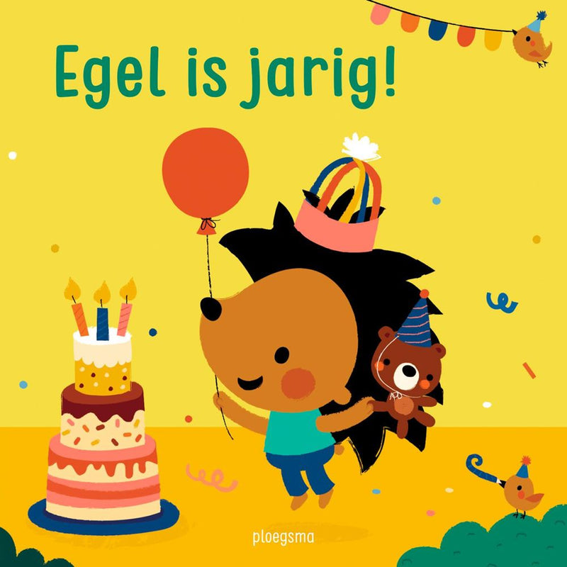 Afbeelding laden in galerijviewer, Egel is jarig. kartonboek. 2+
