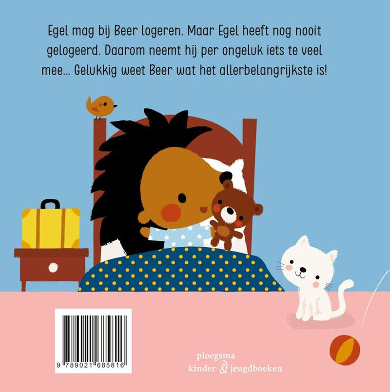 Afbeelding laden in galerijviewer, Egel gaat logeren. kartonboek. 2+

