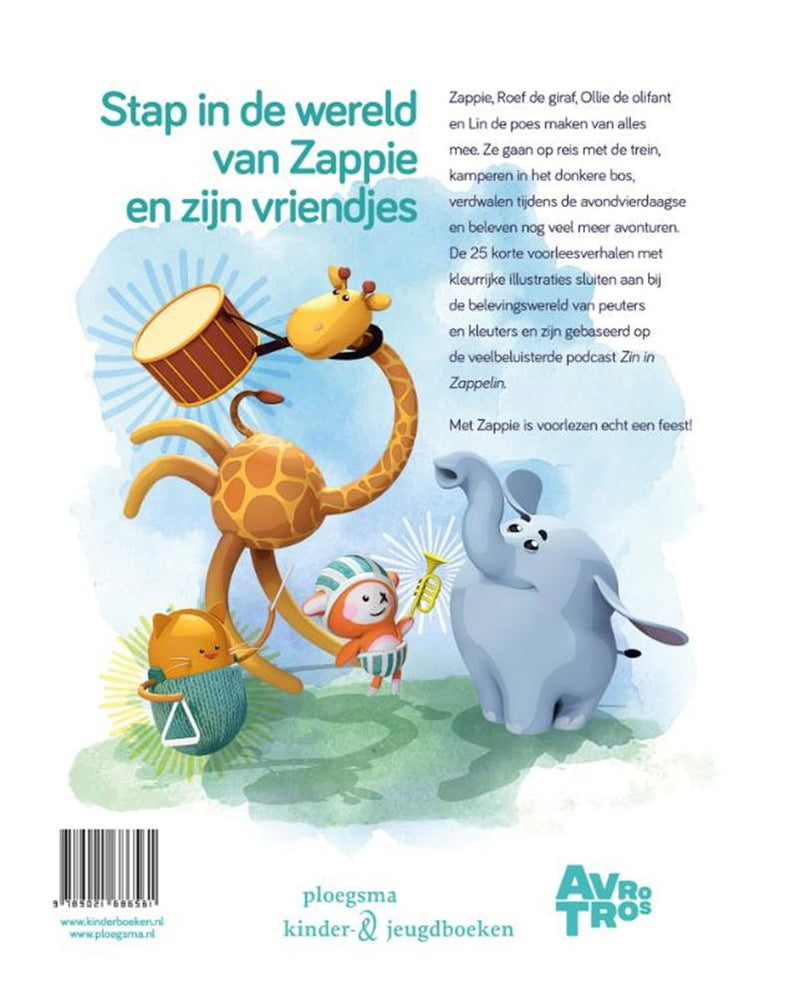 Afbeelding laden in galerijviewer, Het grote zin in zappelin voorleesboek
