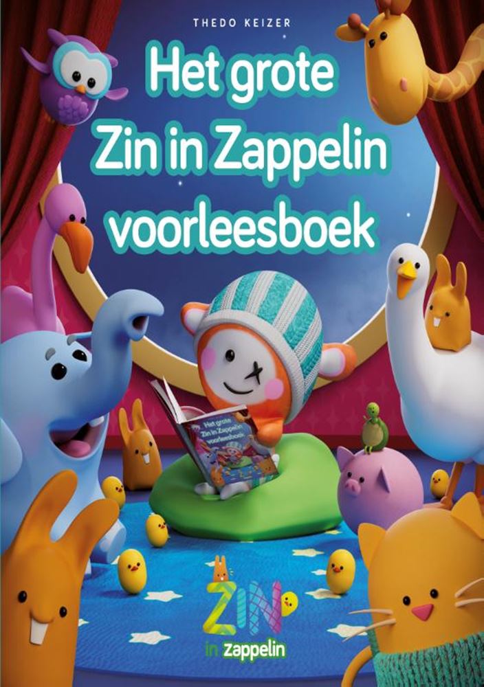 Afbeelding laden in galerijviewer, Het grote zin in zappelin voorleesboek
