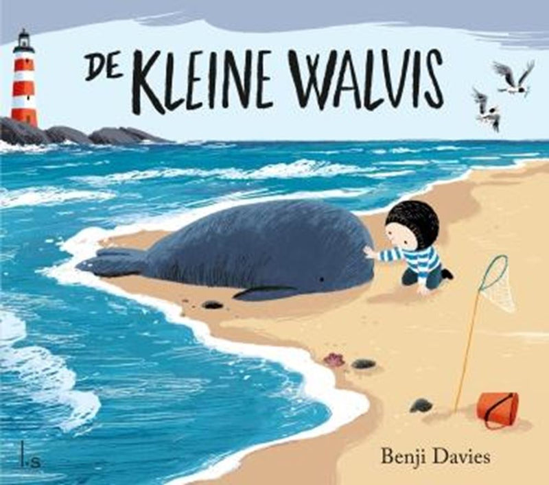 Afbeelding laden in galerijviewer, Centraal boekhuis prentenboek 2017: de kleine walvis. 2+
