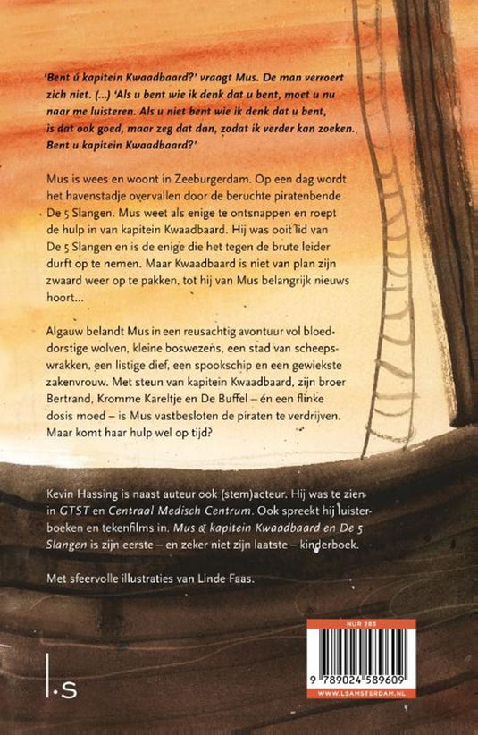 Mus en kapitein kwaadbaard en de 5 slang