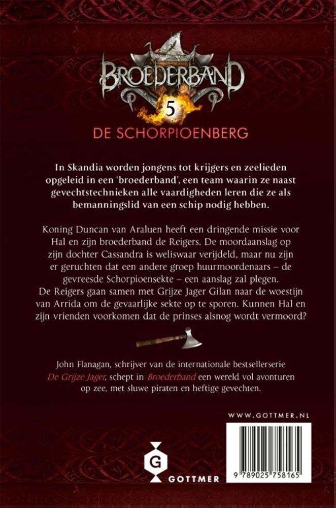 Afbeelding laden in galerijviewer, Broederband 5: de schorpioenberg (pb). 1

