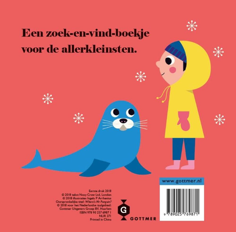 Afbeelding laden in galerijviewer, Pinguïn, waar ben je (karton). 2+
