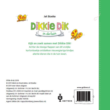Gottmer uitgevers groep flapjesboek: dikkie dik in de tuin. 1+