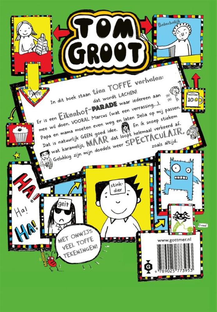 Afbeelding laden in galerijviewer, Tom groot 18: tien toffe verhalen. 9+
