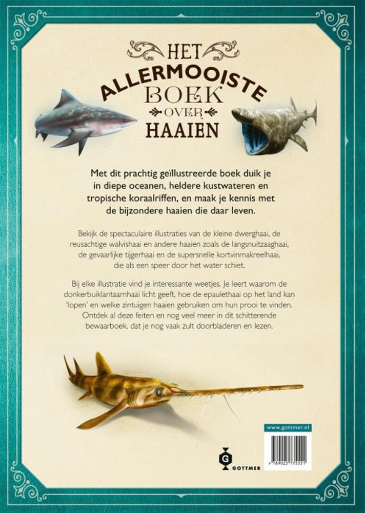 Afbeelding laden in galerijviewer, Het allermooiste boek over haaien.
