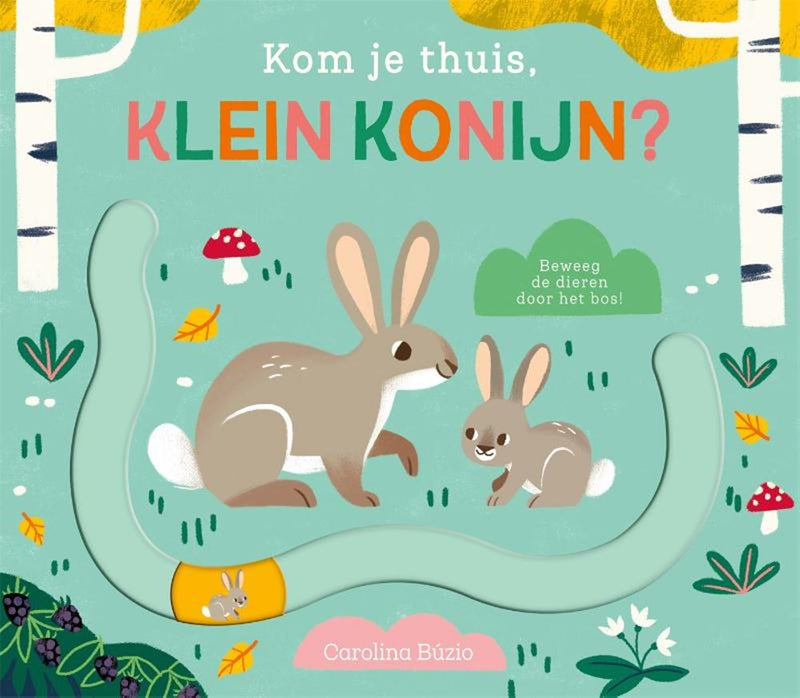 Afbeelding laden in galerijviewer, Schuifboekje: kom je thuis klein konijnt
