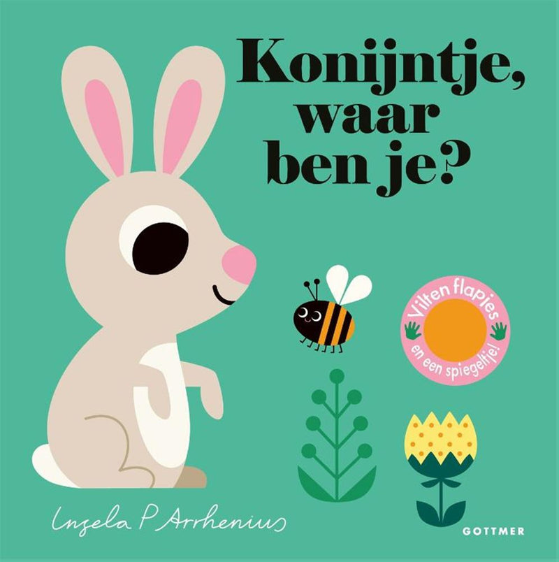 Afbeelding laden in galerijviewer, Konijntje, waar ben je (karton). 2+
