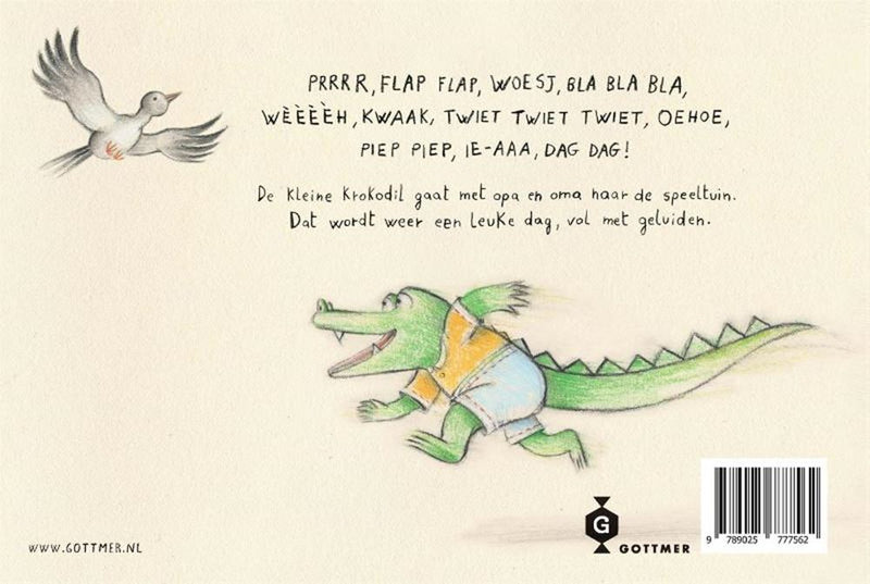 Afbeelding laden in galerijviewer, Wat zegt de kleine krokodil in de speelt
