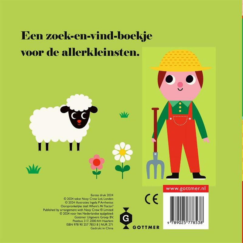 Afbeelding laden in galerijviewer, Flapjesboek: tractor, waar ben je? 2+
