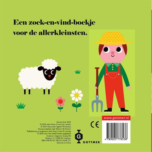 Flapjesboek: tractor, waar ben je? 2+