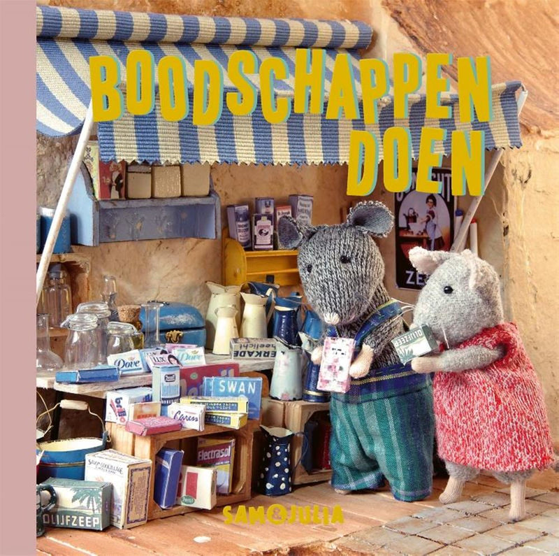 Afbeelding laden in galerijviewer, Het muizenhuis: boodschappen doen. kar
