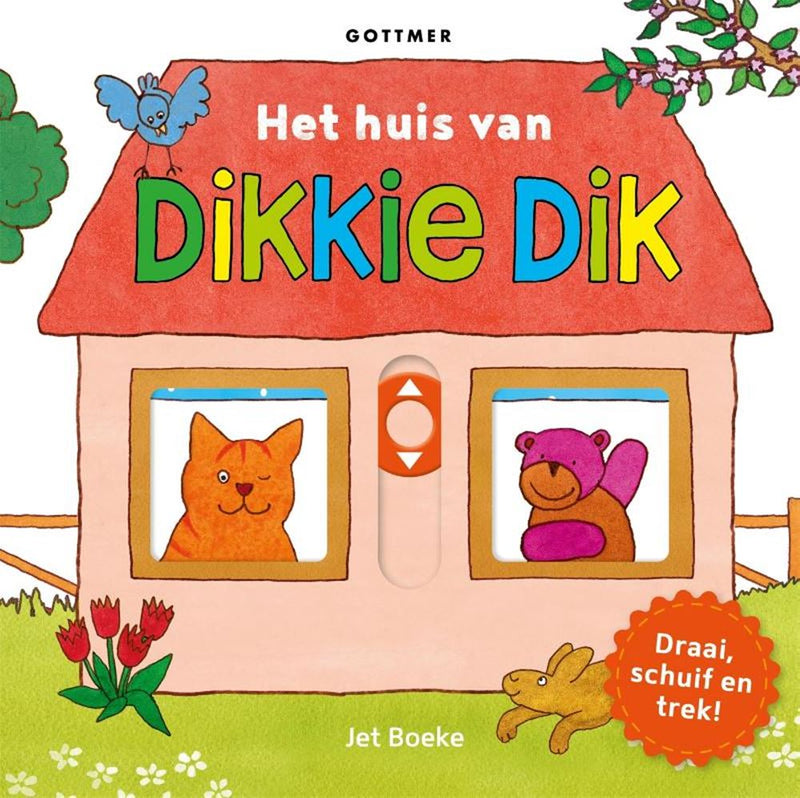 Afbeelding laden in galerijviewer, Kartonboek: het huis van dikkie dik 2+
