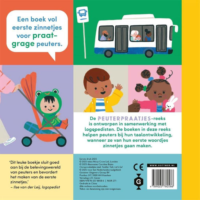 Afbeelding laden in galerijviewer, Gottmer uitgevers groep kartonboek: daar gaan we! 2+
