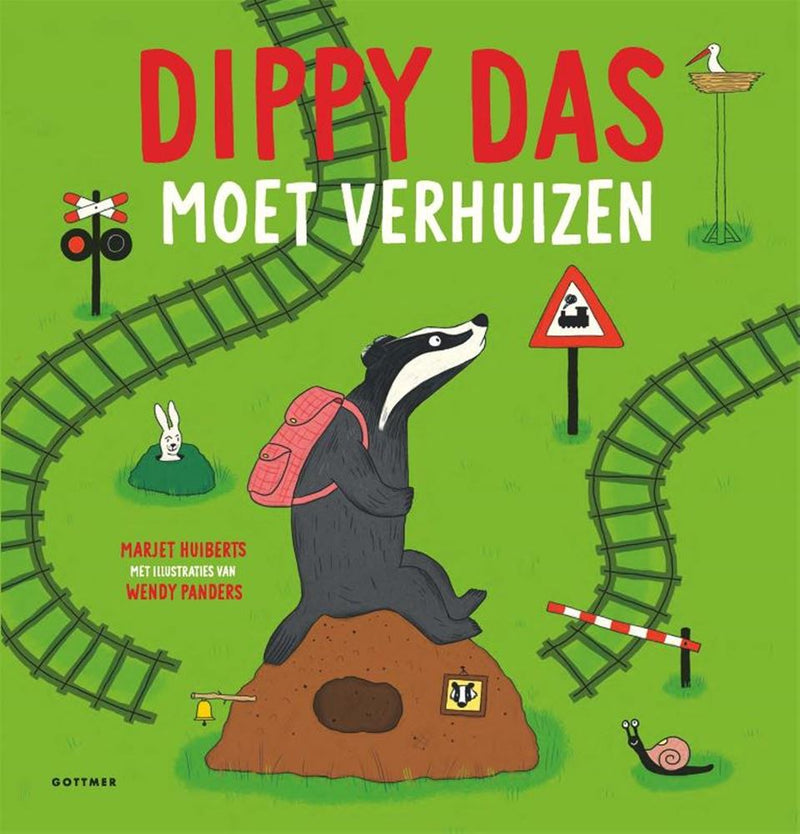 Afbeelding laden in galerijviewer, Prentenboek: dippy das moet verhuizen.
