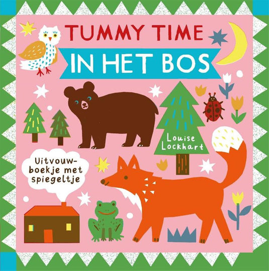 Kartonboek: tummy time in het bos 1+