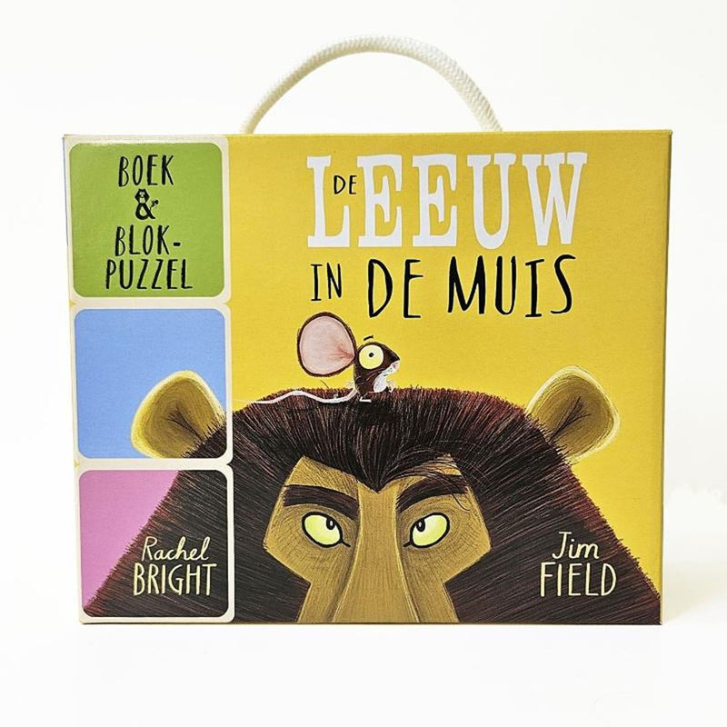 Afbeelding laden in galerijviewer, Boek en blokpuzzel de leeuw in de muis 5
