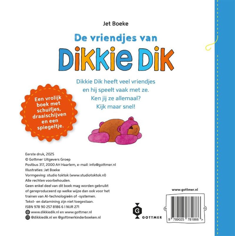 Afbeelding laden in galerijviewer, Gottmer uitgevers groep de vriendjes van dikkie dik 2+
