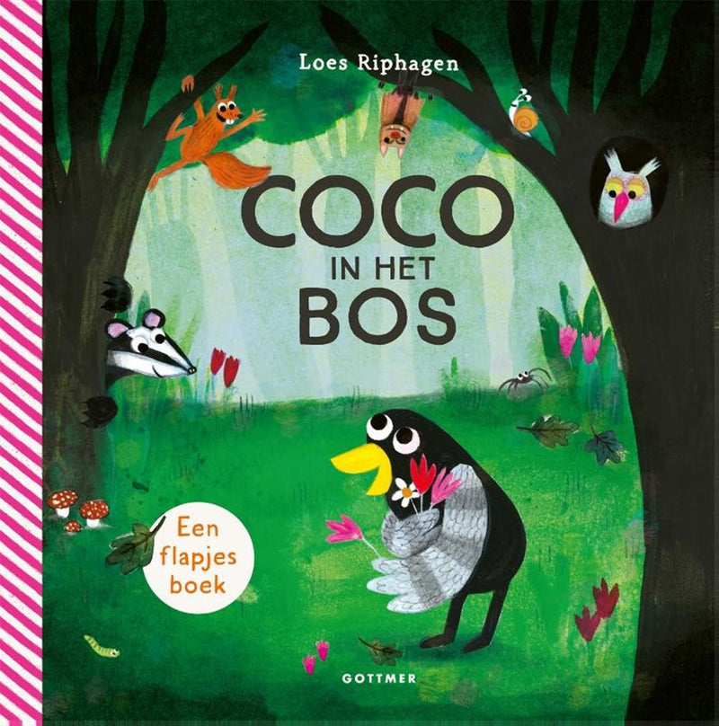 Afbeelding laden in galerijviewer, Kartonboek: coco in het bos 1+
