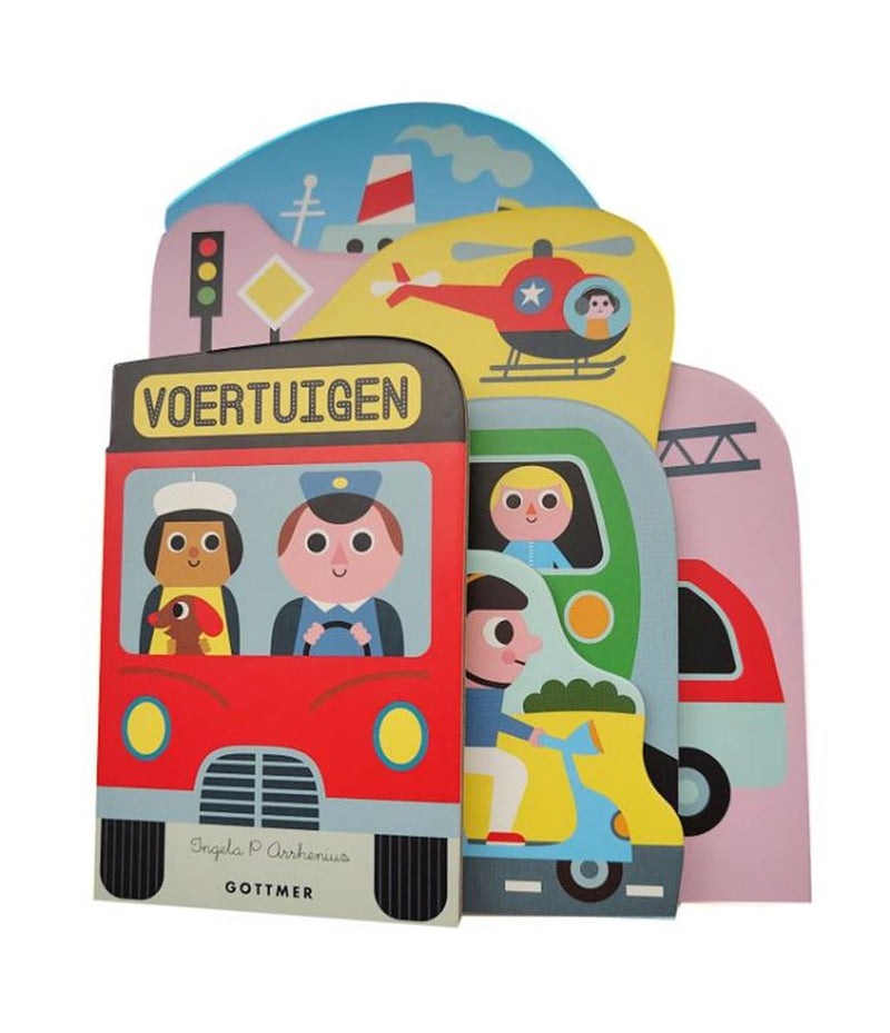 Afbeelding laden in galerijviewer, Kartonboek voertuigen 2+
