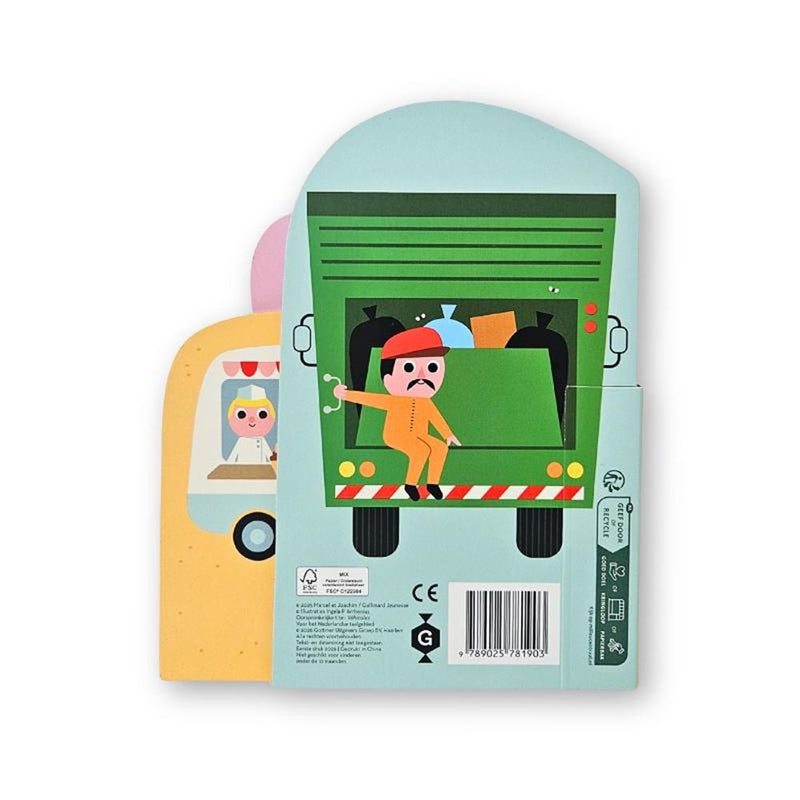 Afbeelding laden in galerijviewer, Kartonboek voertuigen 2+

