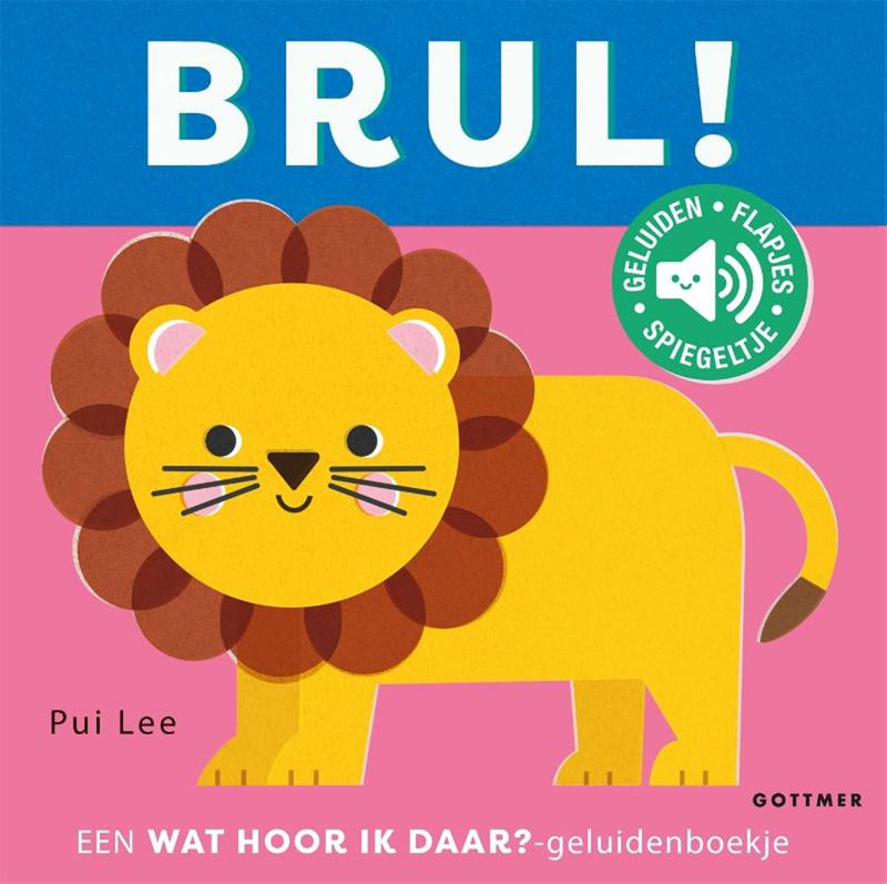 Afbeelding laden in galerijviewer, Geluidenboek brul! 1+
