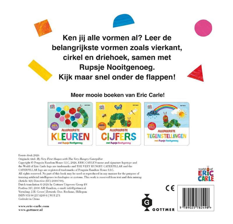 Afbeelding laden in galerijviewer, Allereerste vormen met rupsje nooitgenoe
