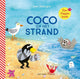 Coco op het strand. kartonboek. 1+