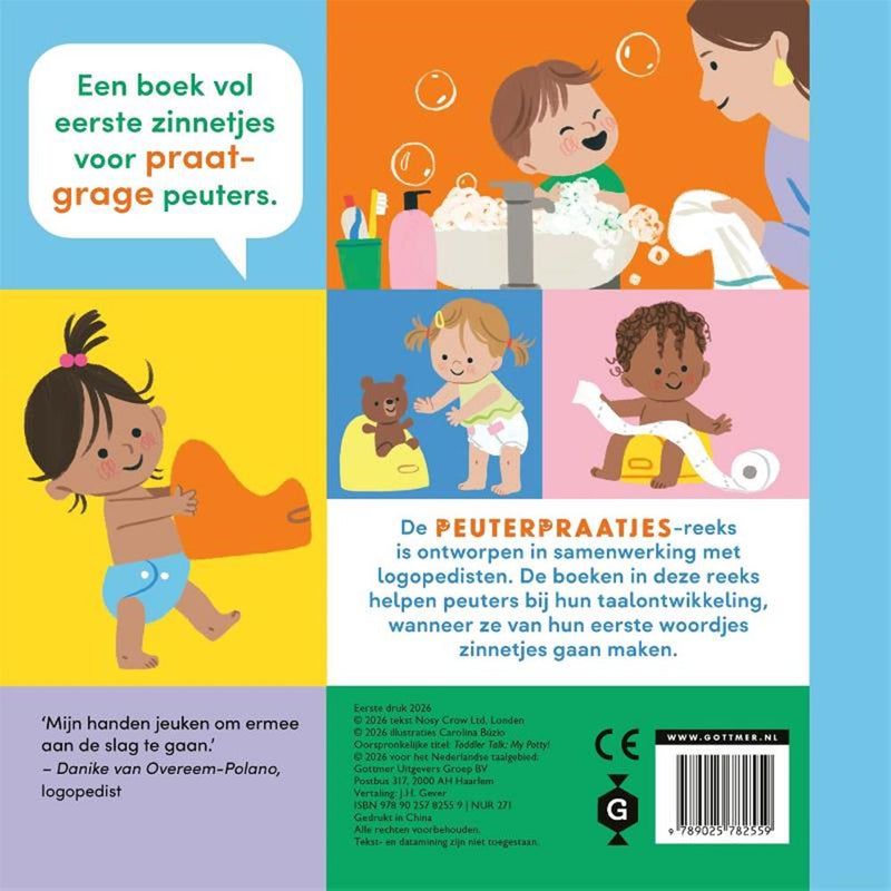 Afbeelding laden in galerijviewer, Mijn potje! kartonboek. 2+
