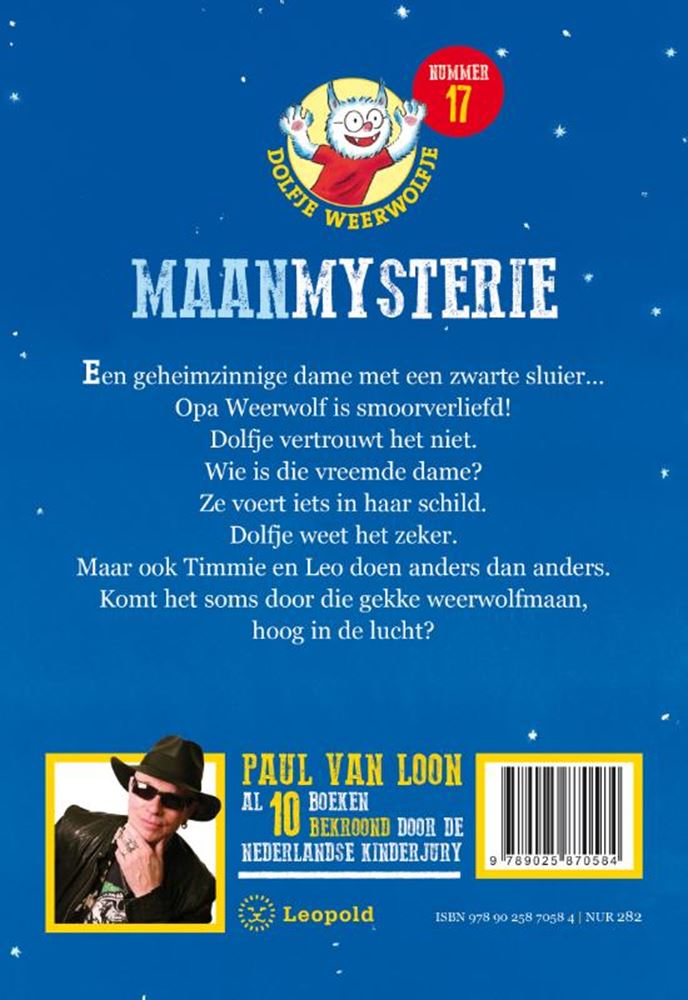 Afbeelding laden in galerijviewer, Dolfje weerw 17: maanmysterie. (2016).7+
