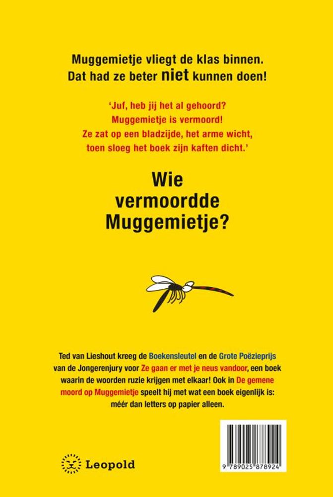 Afbeelding laden in galerijviewer, De gemene moord op muggemietje. zilveren

