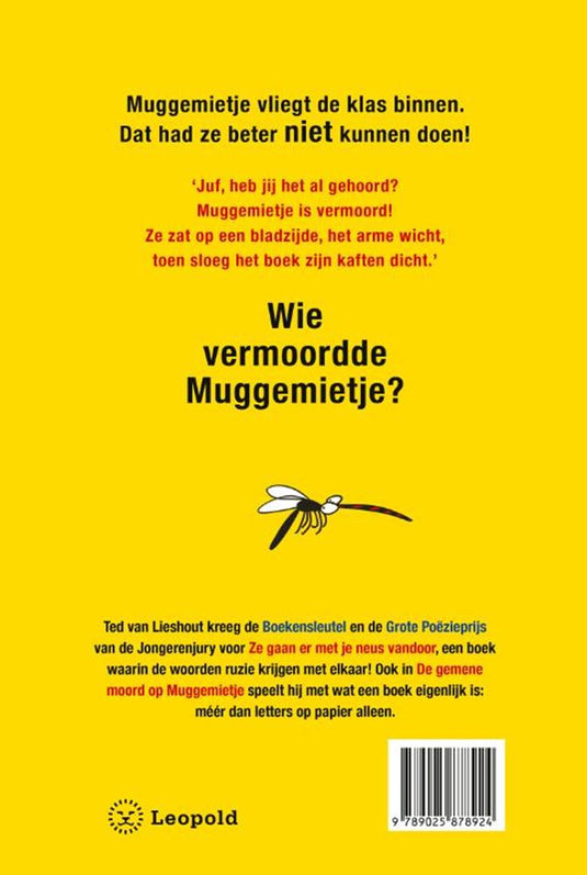 De gemene moord op muggemietje. zilveren