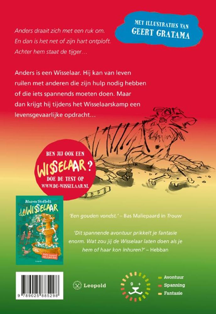 Afbeelding laden in galerijviewer, De wisselaar - oog in oog met een tijger
