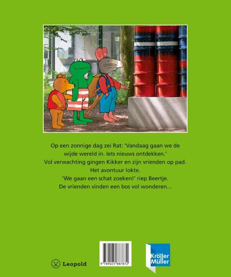 Afbeelding laden in galerijviewer, Kikker kijkt naar kunst 4+
