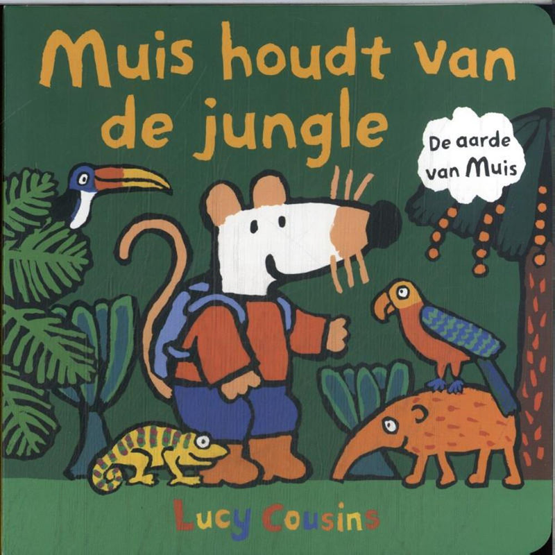 Afbeelding laden in galerijviewer, Kartonboek: muis houdt van de jungle 2+
