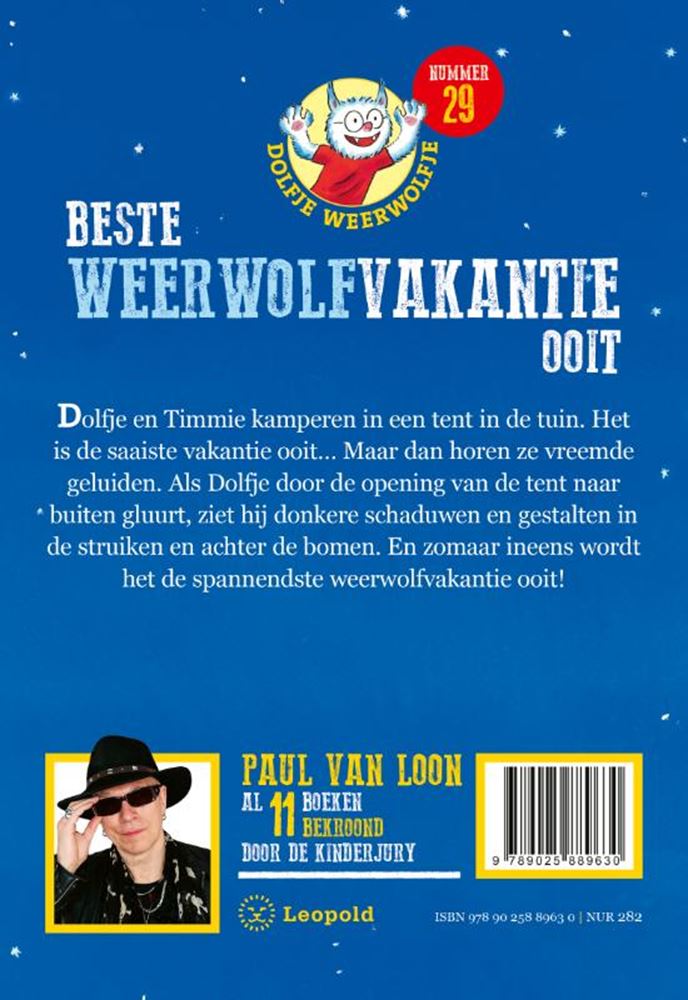 Afbeelding laden in galerijviewer, Dolfje 29: beste weerwolfvakantie ooit.
