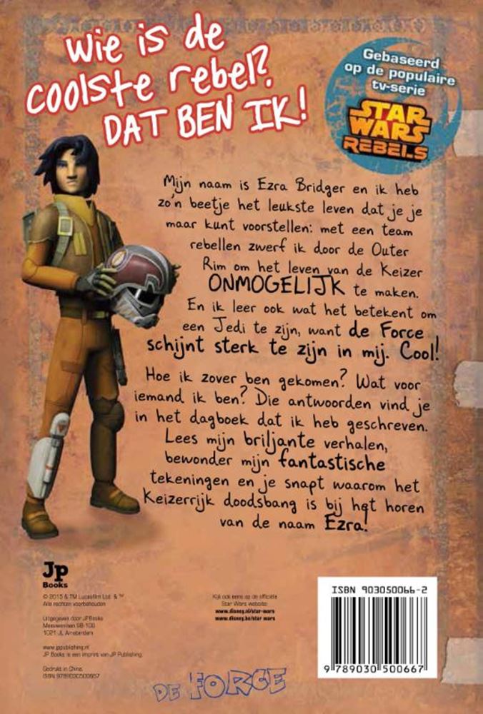 Afbeelding laden in galerijviewer, Star wars rebels. het dagboek van ezra.
