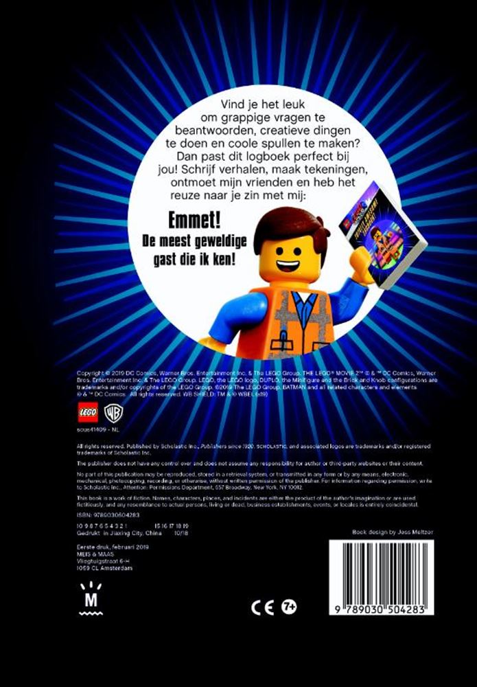Afbeelding laden in galerijviewer, Lego movie 2. super geweldig logboek
