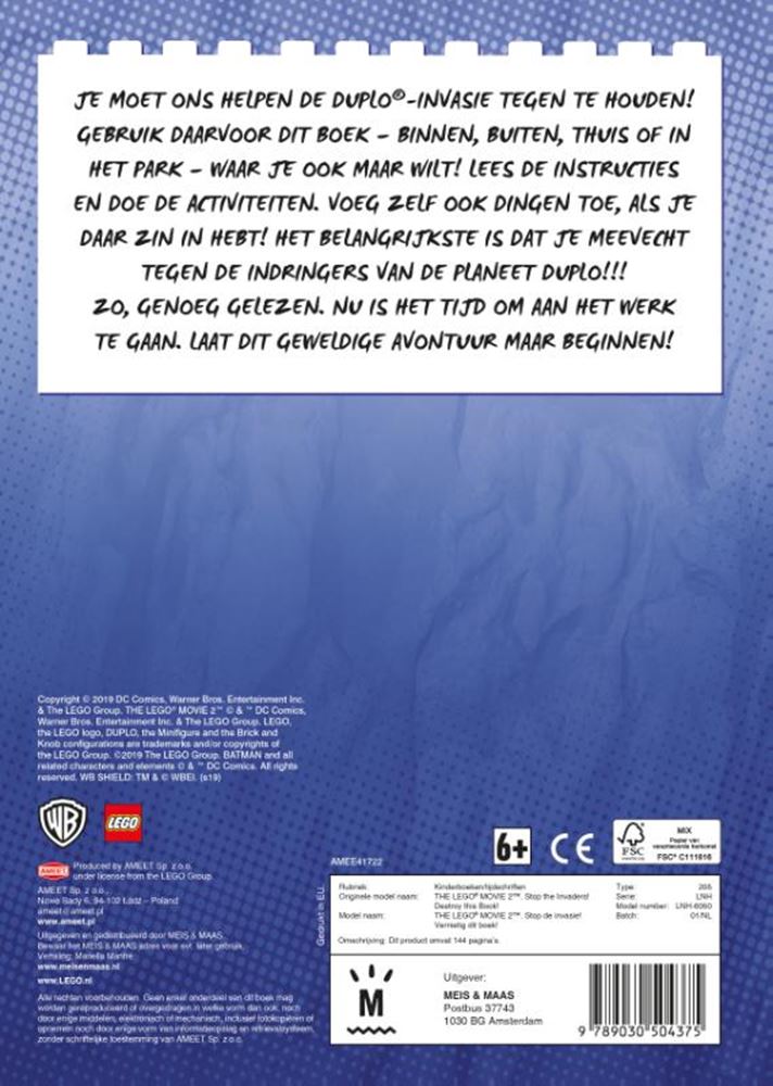 Afbeelding laden in galerijviewer, Lego movie 2. stop de invasie (pb)
