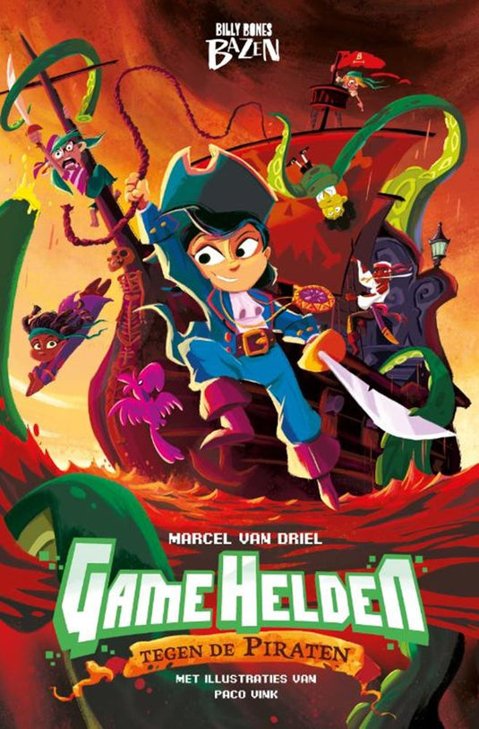 Game helden 4: tegen de piraten. 7+