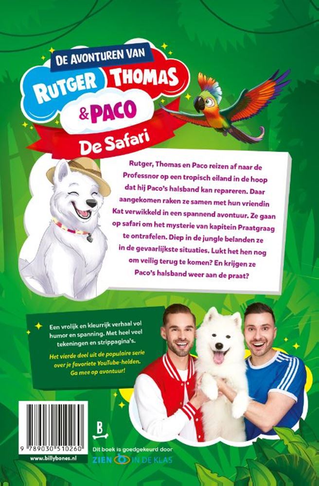 Afbeelding laden in galerijviewer, Rutger, thomas en paco 4: de safari.
