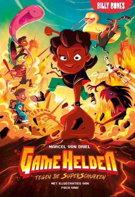 Game helden tegen de superschurken. 7+