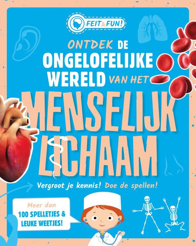 Afbeelding laden in galerijviewer, Rebo publishers feit en fun; menselijk lichaam. 7+
