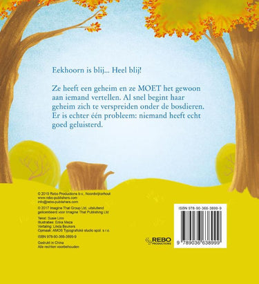 Rebo publishers het grote geheim van eekhoorn