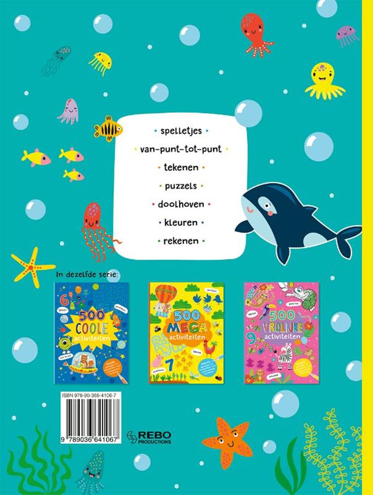 Afbeelding laden in galerijviewer, Rebo publishers 500 super activiteiten.
