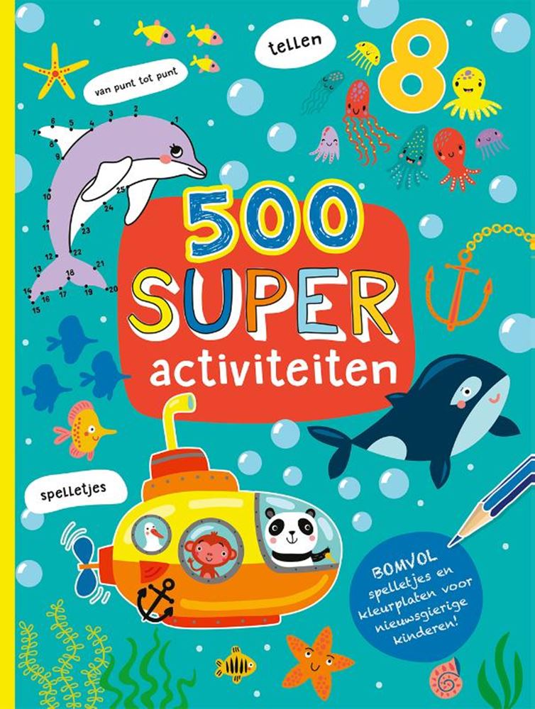 Afbeelding laden in galerijviewer, Rebo publishers 500 super activiteiten.
